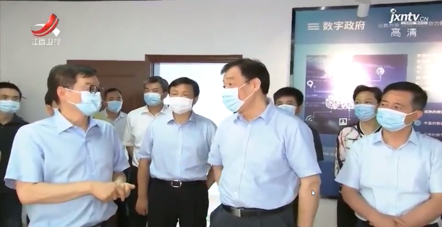 江西省委书记刘奇莅临尊龙凯时动力上饶公司调研指导